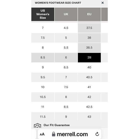 Merrell Gray and Black Athletic Shoes wrapt Paloma 7b - Picture 12 of 15